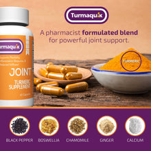 Load image into Gallery viewer, 550mg Meriva Curcumin Turmeric Supplement (60 Capsules)