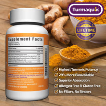Load image into Gallery viewer, 550mg Meriva Curcumin Turmeric Supplement (60 Capsules)